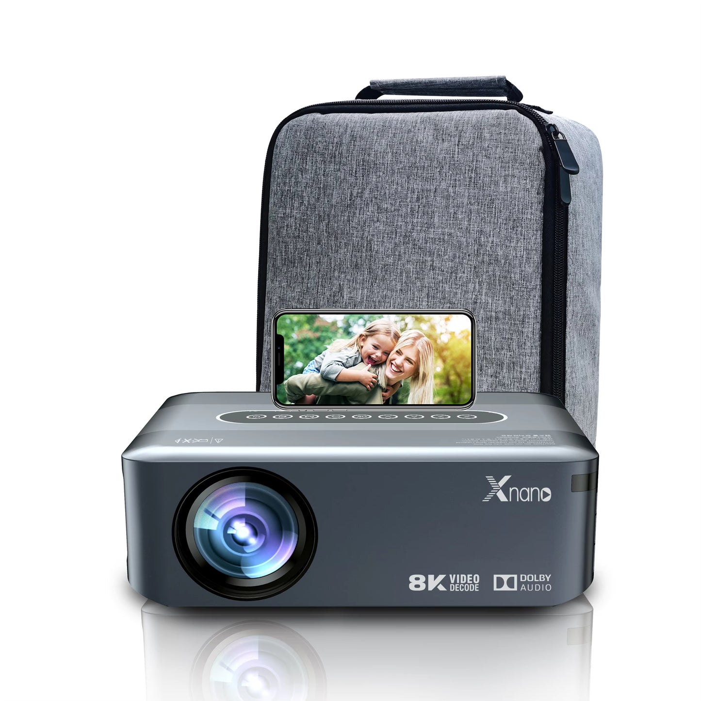 XNANO X1 FHD BT WIFI 1080P 8K Voice Remote Controller Projector