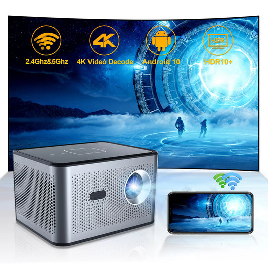 X3 Pro Android10 Smartphones Wireless 720P 4K HD Portable Home Mini Theater Beamer