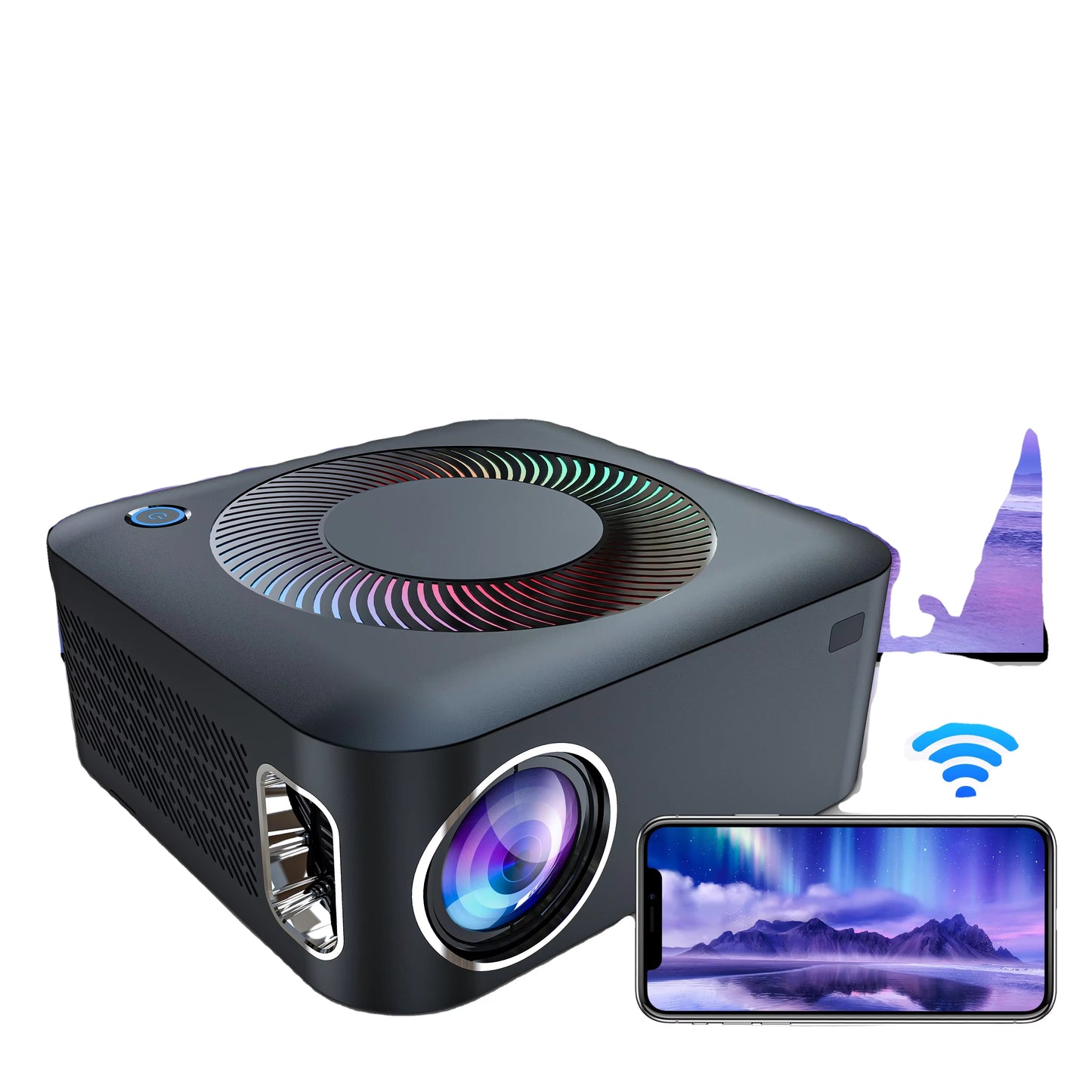 Xnano X5 FHD Dolby Audio RK3566 4K 1080P Home Portable Projector