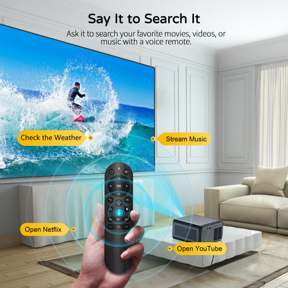 XNANO Performance HA110 1080P Projector with WiFi 6  Full HD 1000ANSI