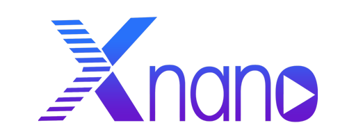xnano logo video projector